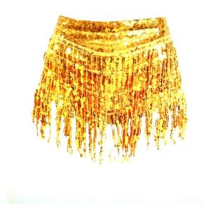 La Bamba Gold Sequin Hot Pants Urban Decay MAC 💥